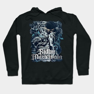 Sidhu Moosewala Tattoo Design Hoodie